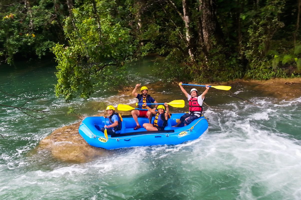 Yaxchilán + Bonampak + Rafting + Caminata (2 Días).