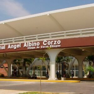 Recepción en el Aeropuerto de Tuxtla GTZ.