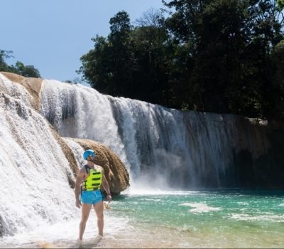 Cascadas de agua azul chiapas